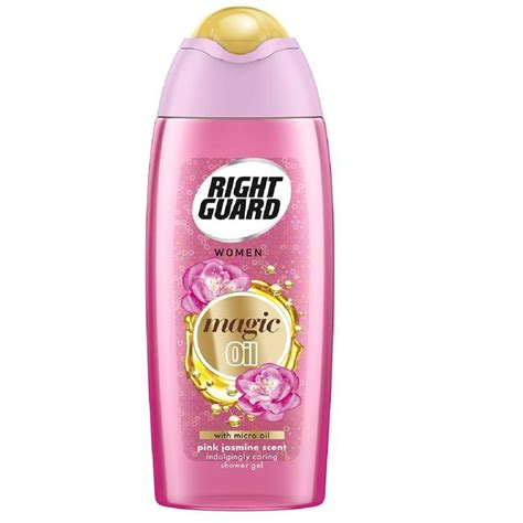 Right Guard Shower Oils Pink Jasmine Shower Gel 250ml British Online