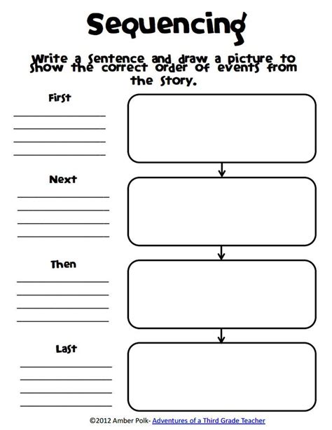 Sequencing Pdf Sequencing Worksheets Story Sequencing Worksheets