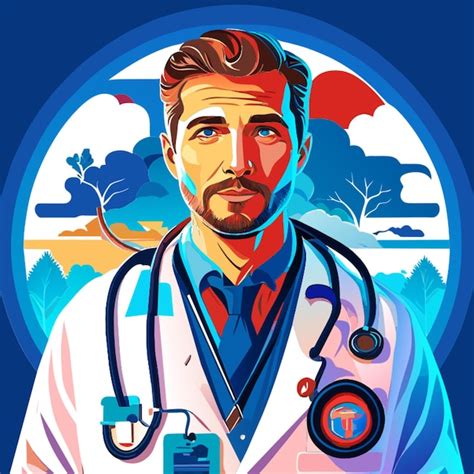 Premium Vector Doctor Online Vector Illustration