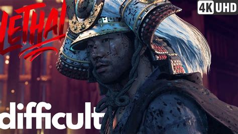 Jin Gets Blood On His New Hat Part 9 Ghost Of Tsushima PC Blind