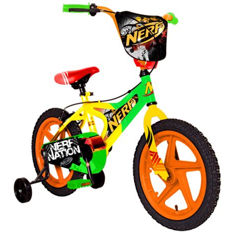 Hasbros Nerf 16 Bike With Training Wheels By Elijah Williams At