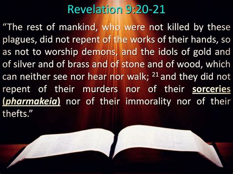 Revelation 9:20-21 | Revelation 9, Great quotes, Revelation