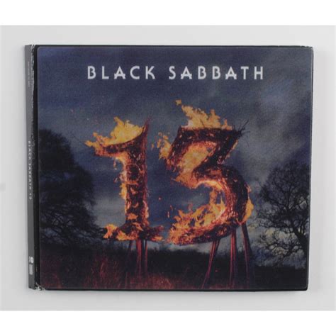 Ozzy Osbourne, Geezer Butler & Tony Iommi Signed Black Sabbath "13" CD ...