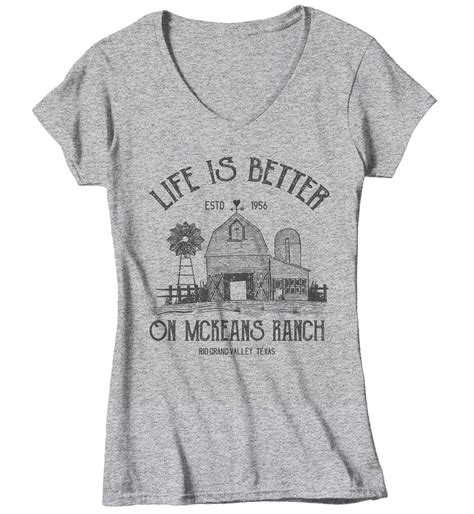 Womens Personalized Farm T Shirt Vintage Barn Farmer Etsy