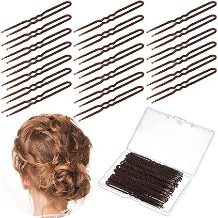 Amazon 36 Pieces U Shaped Hair Pins Ballet Bobby Pins U Pin Hair