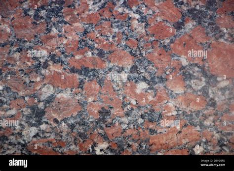 Red Granite Natural Polished Stone Tile Texture Stock Photo Alamy