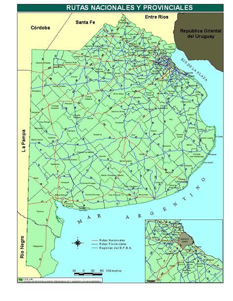 Mapa Provincia De Buenos Aires