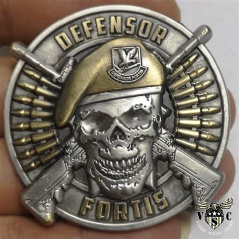 Usaf K9 Security Forces Defensor Fortis Coin