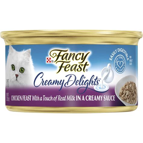 Fancy Feast Creamy Delights Chicken Grilled With A Touch Of Milk G