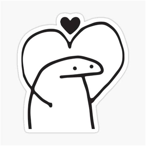 Flork Love Meme Sticker For Sale By Susana Soares Redbubble