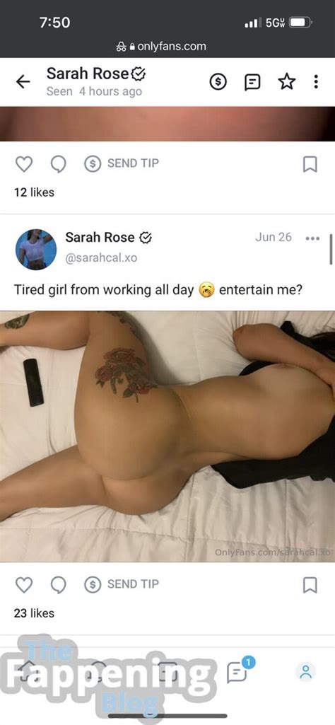 Sarah Rose Tainobabe Nude Leaks OnlyFans Photo TheFappening