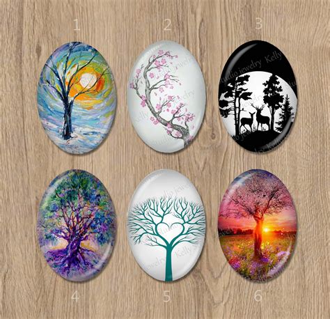 Handmade Photo Glass Cabochon Size 10x14mm 8pcs 13x18mm 6pcs