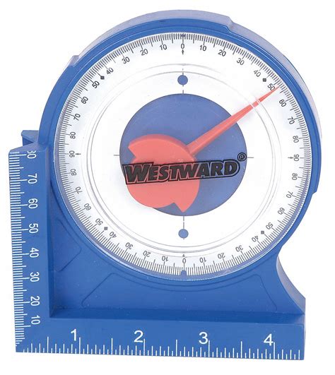 WESTWARD Protractor/Angle Finder, 4 5/8In, Magnetic - 4MRW3|4MRW3 ...