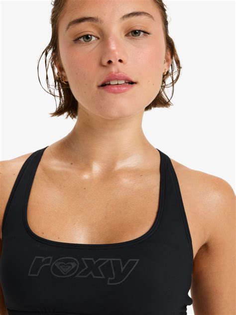 Roxy Active Bralette Sd Top De Bikini Para Mujer Roxy