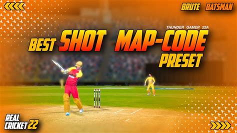 Best Shot Map Code For Brute Batsman In Real Cricket Rc Best