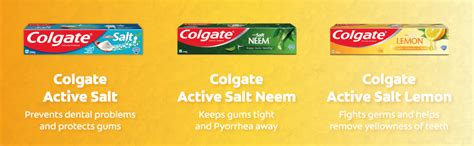 Buy Colgate Active Salt Lemon Toothpaste Germ Fighting Tooth Paste