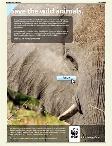 Powerful Examples Of Advertising From The Wwf