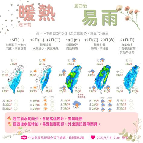 連2波鋒面！全台雨彈狂炸2天 1圖看懂影響範圍｜東森新聞：新聞在哪 東森就在哪裡