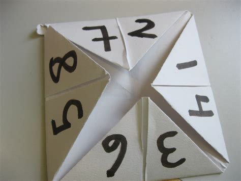 How To Make A Cootie Catcher 9 Steps With Pictures Instructables