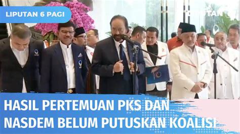 Video Gencar Silaturahmi Politik Menuju Pertemuan Pks Dan Nasdem