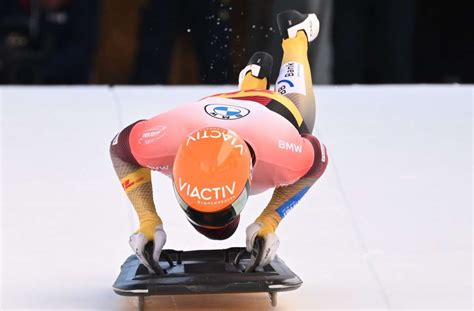 Skeleton Wie ein Amateur Regional inSüdthüringen