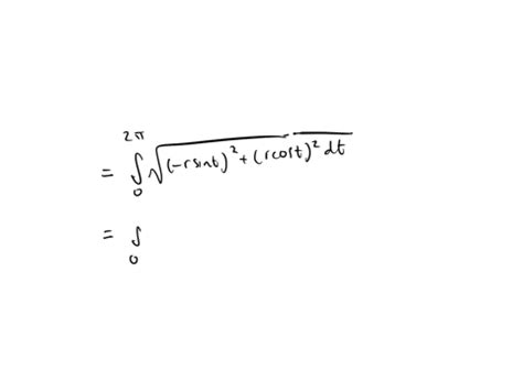 ⏩SOLVED:(a) Write an integral which represents the circumference of ...