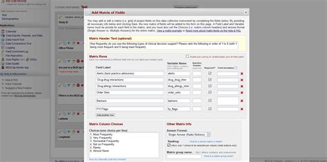 Matrix Fields Likert Scale Using Redcap Research Guides At Temple University