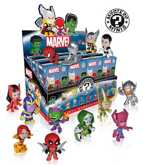 Funko Marvel Mystery Minis Series 1 Figures Case Ratios Revealed ...