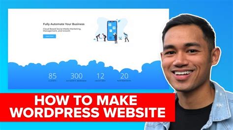 Wordpress For Beginners How To Make A Wordpress Website Step By