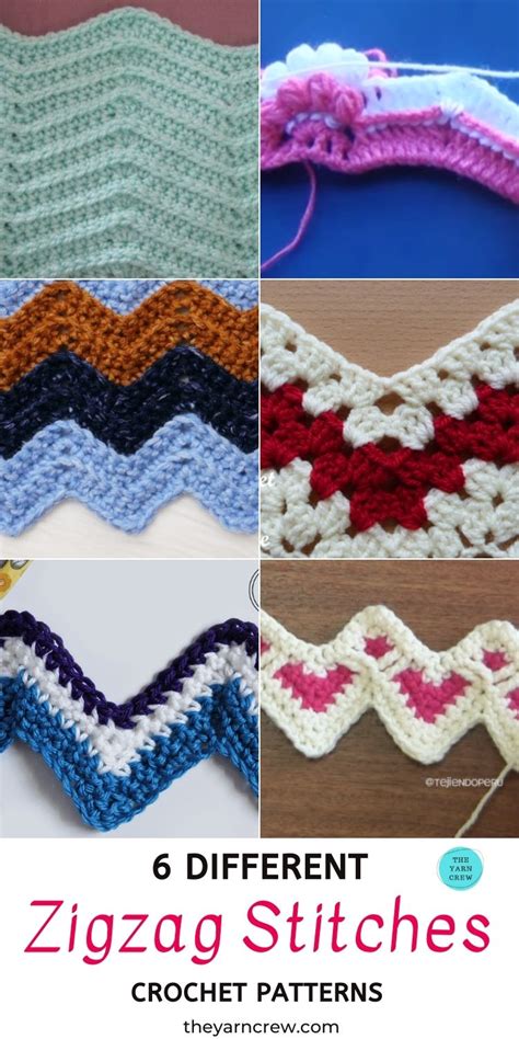 Crochet Hearts Zigzag Stitch Ilove Crochet