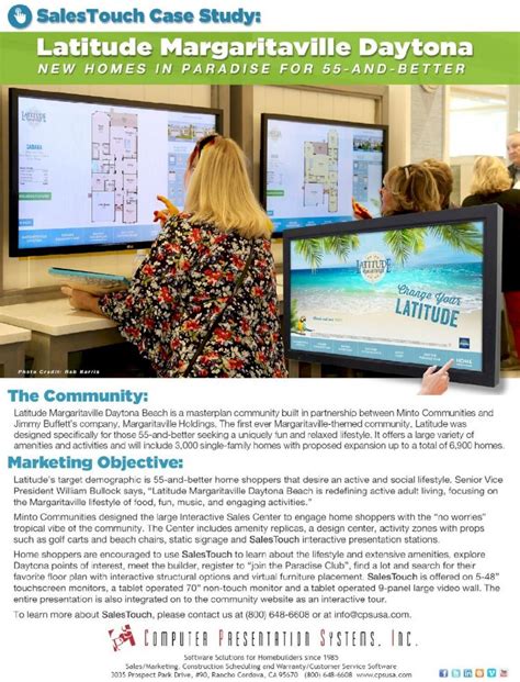 PDF SalesTouch Case Study Latitude Margaritaville Daytona