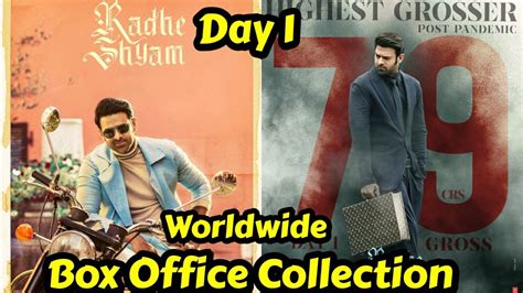 Radhe Shyam Movie Box Office Collection Day Worldwide Youtube