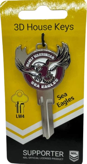 Manly Sea Eagles D House Key Lw Elocksmith Pty Ltd