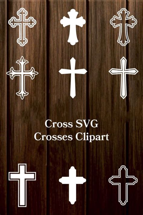 Cross SVG, Crosses Clipart – MasterBundles