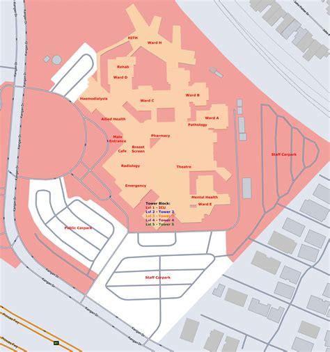 Casey Map - Labelled (002) - Monash Doctors Education