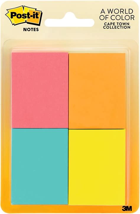 Amazon Post It Mini Notes 1 5x2 In 4 Pads America S 1