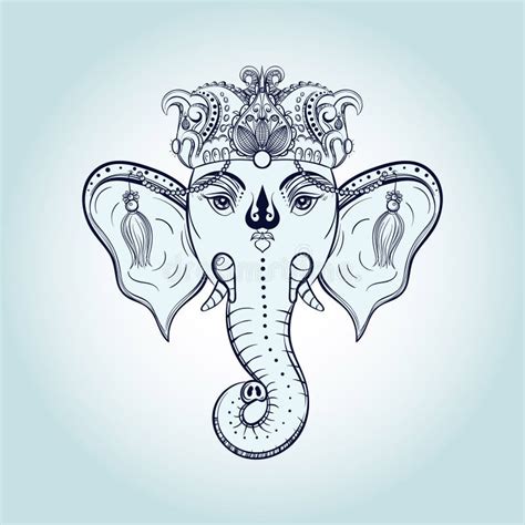 Lord Ganesha Elephant Tattoos