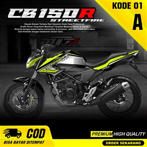 Jual COD Decal Sticker Full Body CB150R New 2016 2017 2019 Dekal