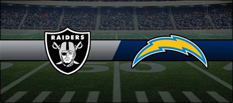 Raiders 17 Vs Chargers 24 Result Nfl Week 4 Score Mybookie