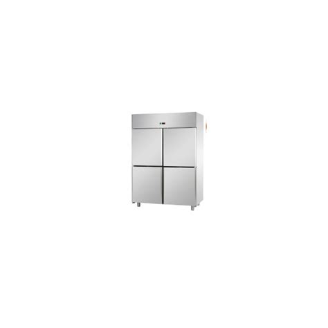 ARMADIO REFRIGERATO GN 2 1 MONOBLOCCO IN ACCIAIO INOX CON 4 SPORTELLI