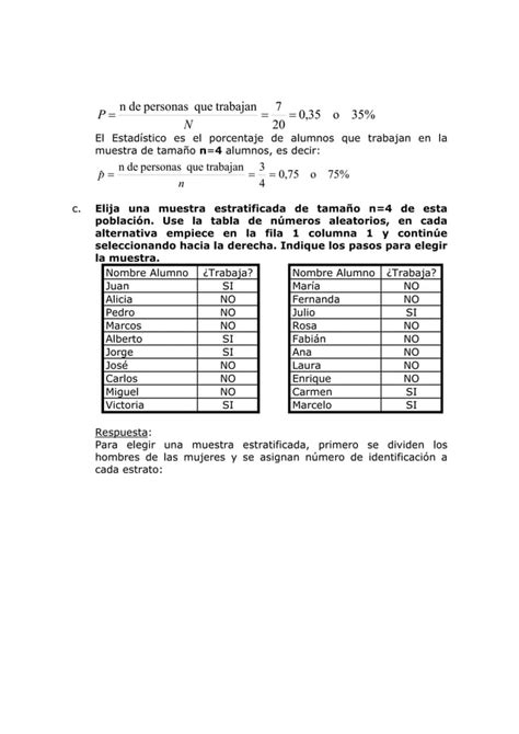 Unidad 2 Ejercicios Resueltosmuestreo Pdf