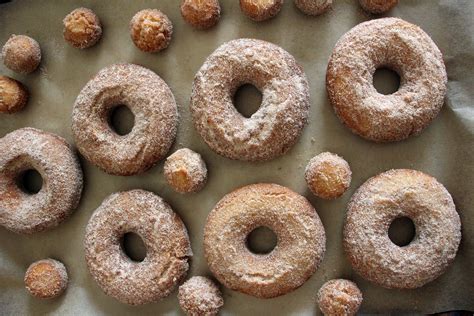 Fresh From The Fryer Old Fashioned Cinnamon Sugar Cake Donuts Kqed