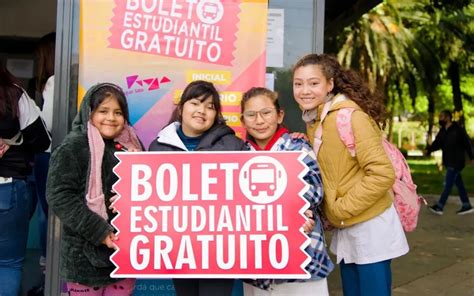 Se Garantiz La Vigencia Del Boleto Estudiantil Gratuito Durante El