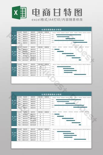 Gantt Chart Work Schedule Excel Template Excel | XLS Template Free ...