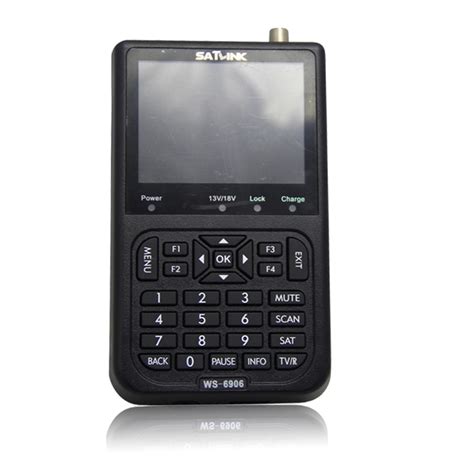 Digital Signal Finder Satlink Ws Lcd Screen Dvb S Fta