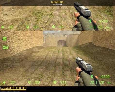 Digital Hud Counter Strike Source Mods