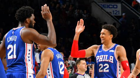 Philadelphia 76ers Sigue Invicto En Casa Joel Embiid Domina Bajo Los