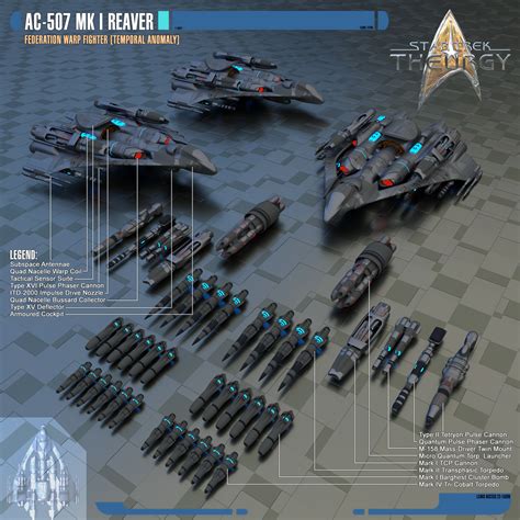 Ac 507 Mk I Reaver Federation Warp Fighter By Auctor Lucan On Deviantart