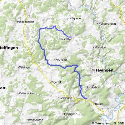 Radwege Und Routen In Und Um Zwiefalten Bikemap Deine Radrouten