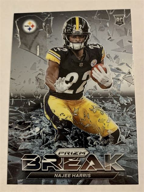 Panini Prizm Football Najee Harris Rc Prizm Break Steelers Rc